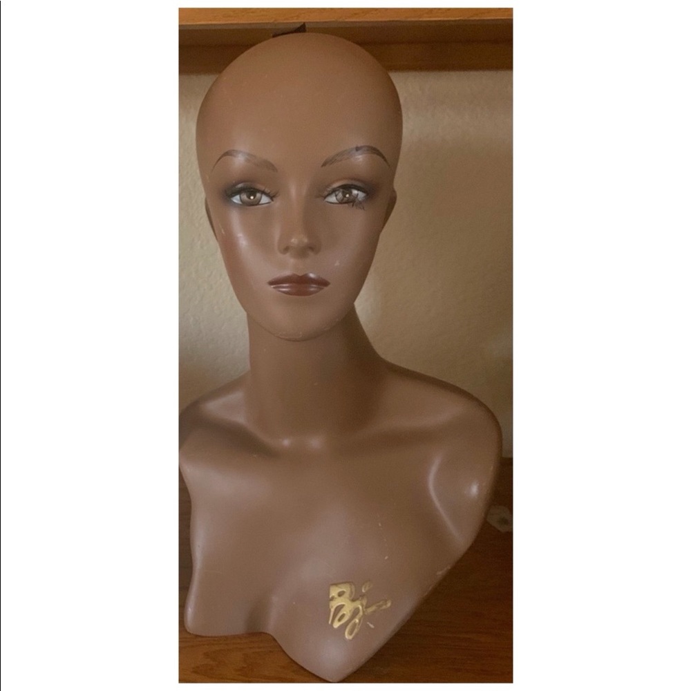 DARK- Realistic Mannequin heads w/lashes  No longer made